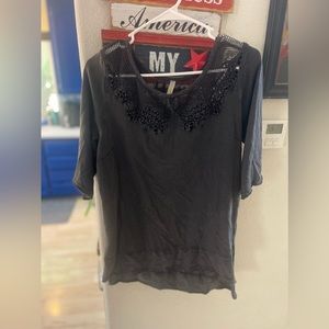 Free People Lace Detailed Tunic